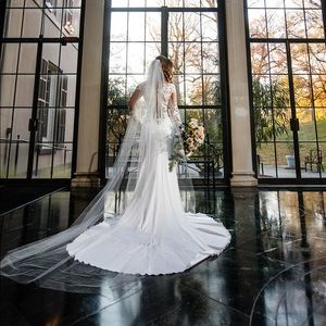 Veil Trends cathedral length veil